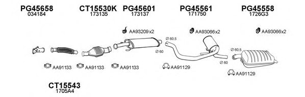 VENEPORTE 450267 Exhaust System
